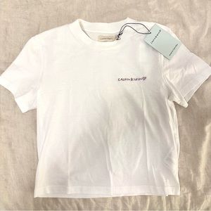 Jennie x Calvin Klein Baby Tee